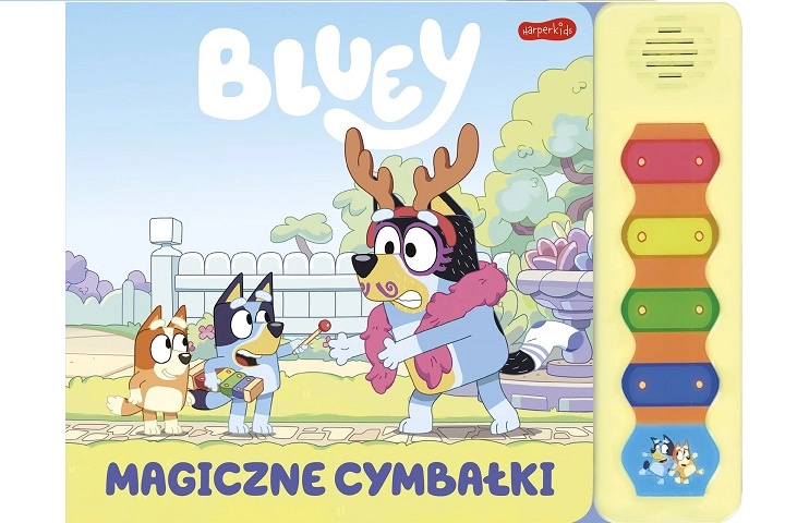 Bluey magické cimbálky – zvuková interaktivní knížka