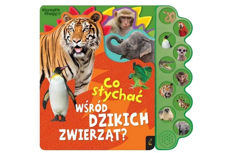Co je slyšet mezi divokými zvířaty? zvuková kniha pro děti