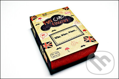 Fun card English: Who, When, Where - hra z kategorie Vzdělávací hry