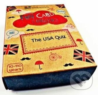 Fun Card English: The USA Quiz - autorů kolektiv - hra z kategorie Jazykové učebnice a slovníky