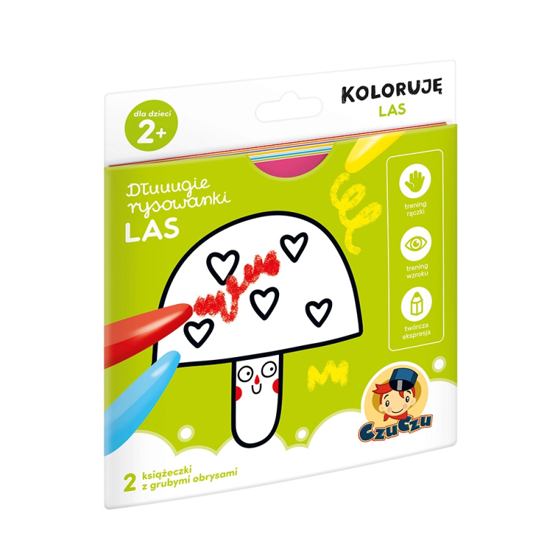 Dlouhé omalovánky Koloruji – les