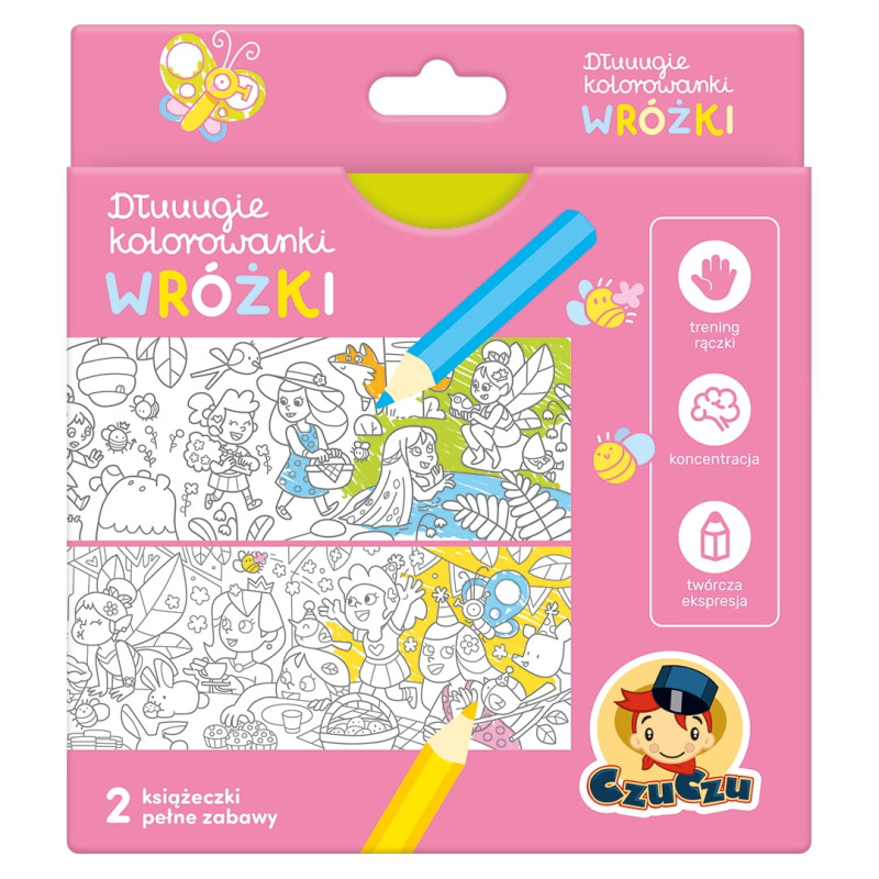 Dlouhé omalovánky – Víly