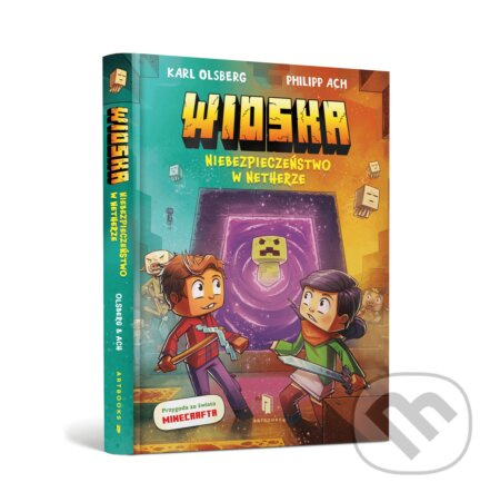 Wioska. Niebezpieczeństwo w Netherze (MINECRAFT с.2) - kniha z kategorie Beletrie pro děti