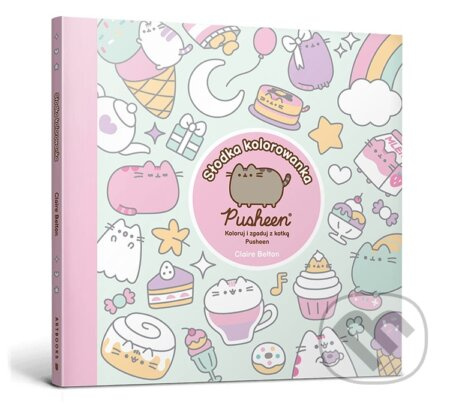 Pusheen. Słodka kolorowanka. Koloruj i zgaduj z kotką Pusheen - kniha z kategorie Omalovánky, vystřihovánky, papír