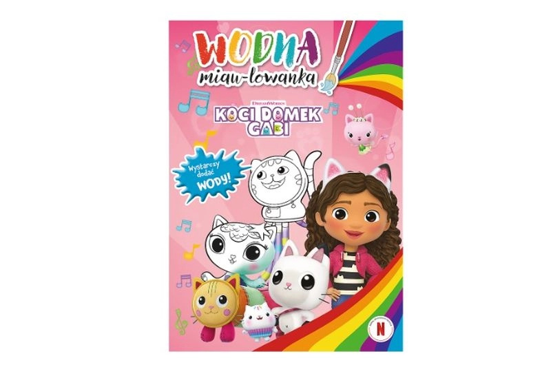 Gábinin kouzelný domek – vodní mňau-malovánky