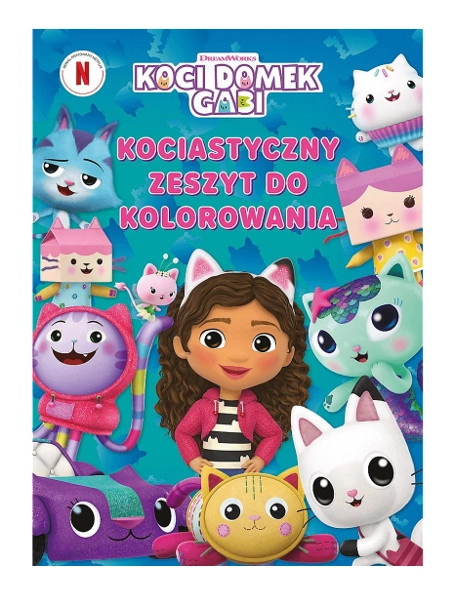 Koci domek Gabi: kočičkový sešit na vybarvování