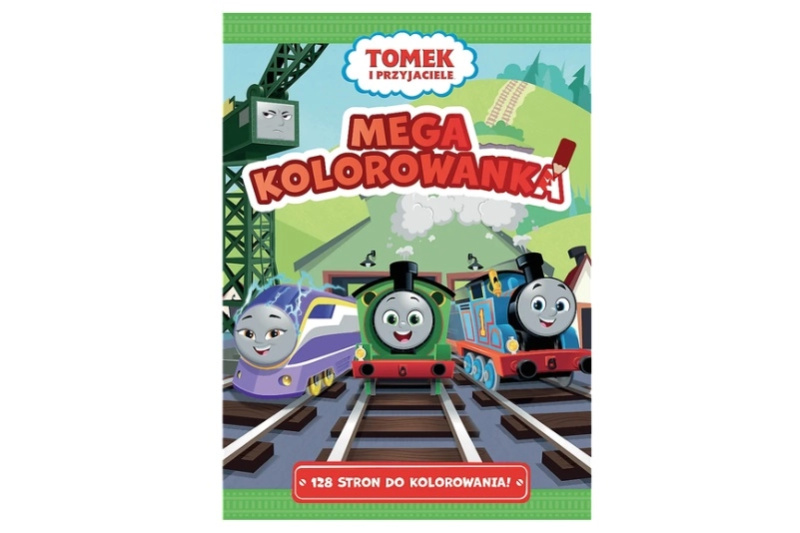 Tomek i Przyjaciele (Thomas & Friends) mega omalovánka pro děti