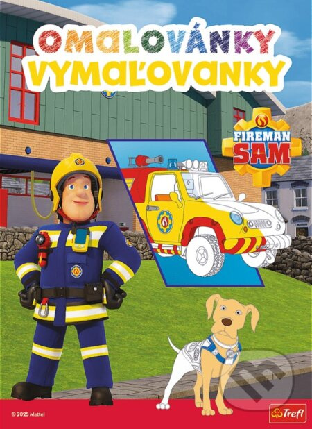 Omalovánky Hasič Sam