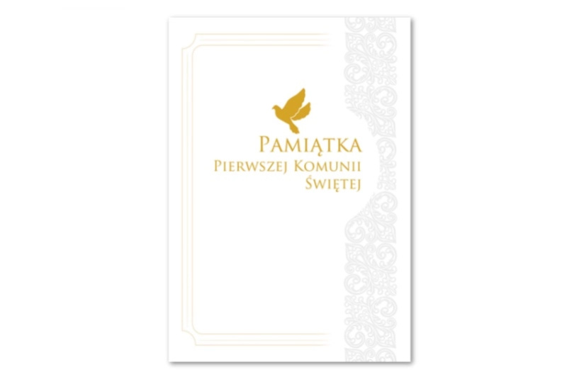Pamiátka k prvnímu svatému přijímání A4