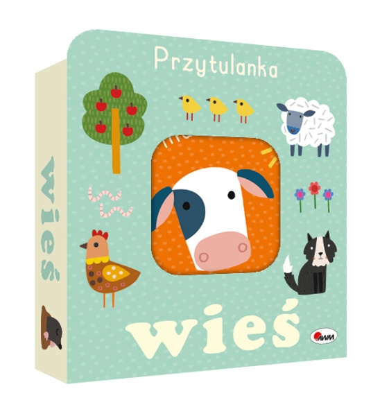 Mazlivá knížka Vesnice – měkká šustící knížka pro nejmenší