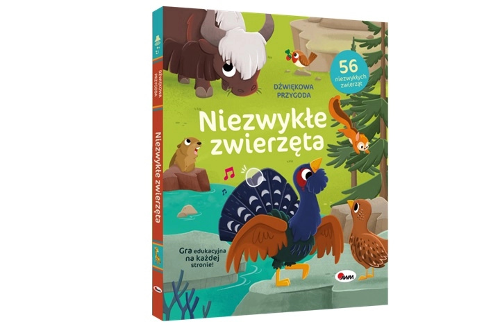 Dźwiękowa przygoda: Niezwykłe zwierzęta – interaktivní zvuková knížka