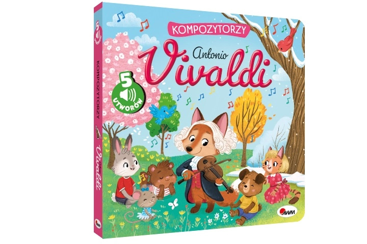 Kompozitoři Antonio Vivaldi – interaktivní zvuková knížka pro děti