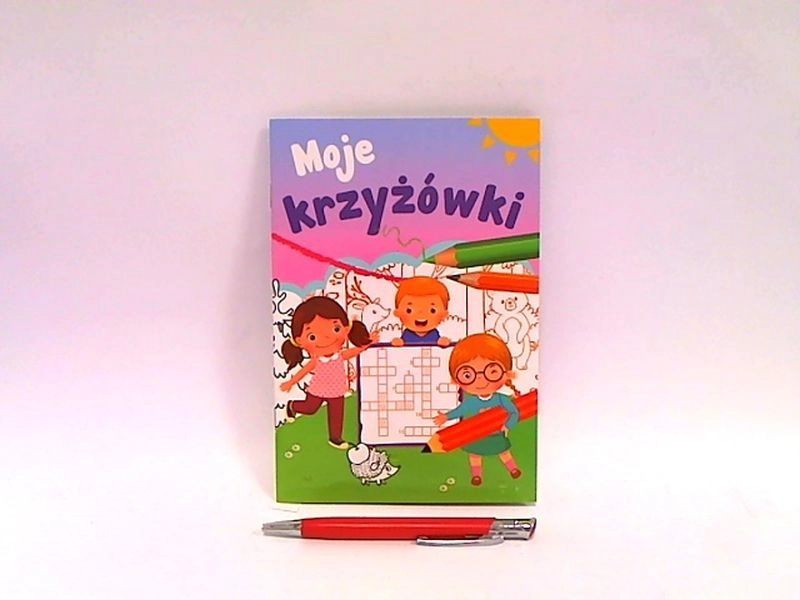 Moje křížovky – zábavný sešit pro malé školáky