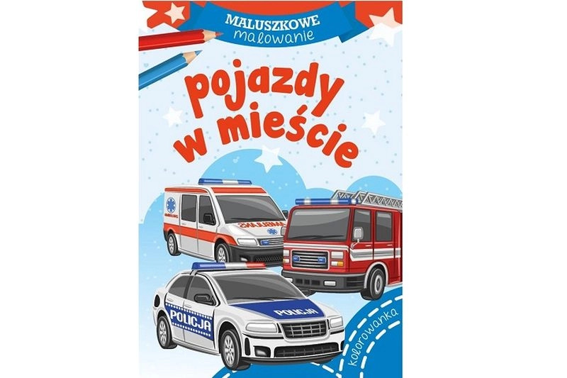 Maluszkowe malování: vozidla ve městě