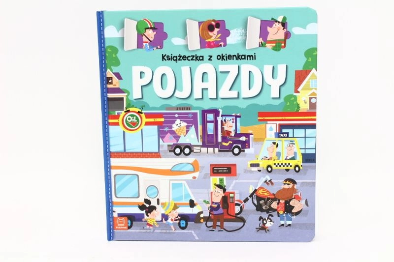 Knížka s otevíracími okénky Vozidla