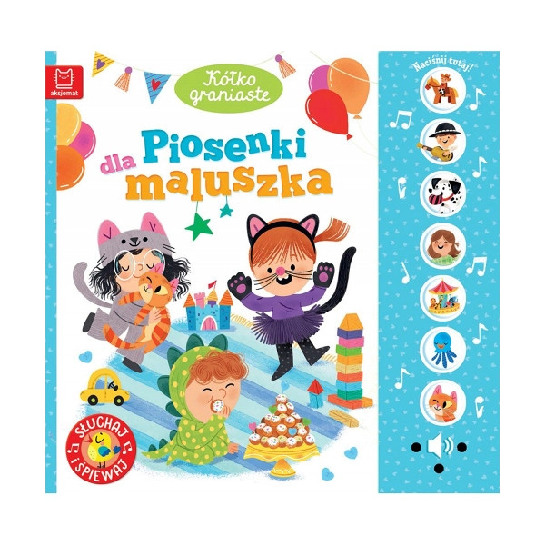 Kolečko hranaté – Písničky pro nejmenší (interaktivní knížka se zvuky)