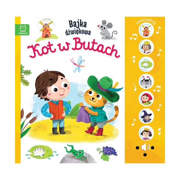 Kocour v botách – zvuková pohádková knížka