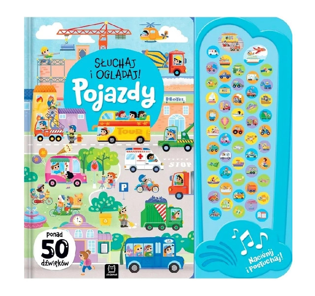 Poslouchej a objevuj: Vozidla – více než 50 zvuků