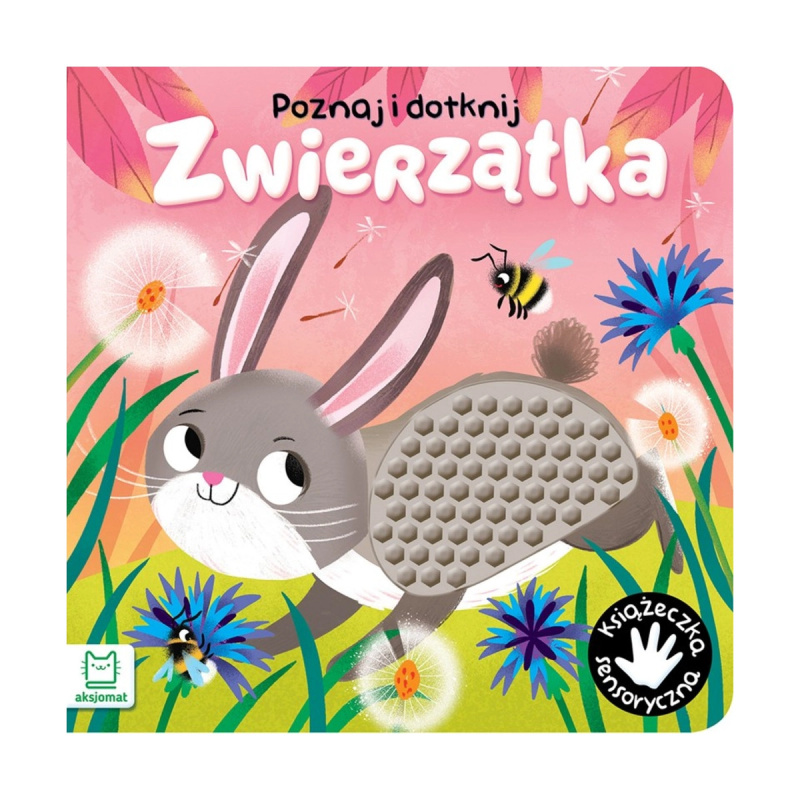 Poznej a dotkni se zvířátek – smyslová knížka pro nejmenší