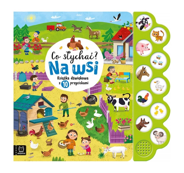 Co slyšíš? Na vesnici – zvuková knížka