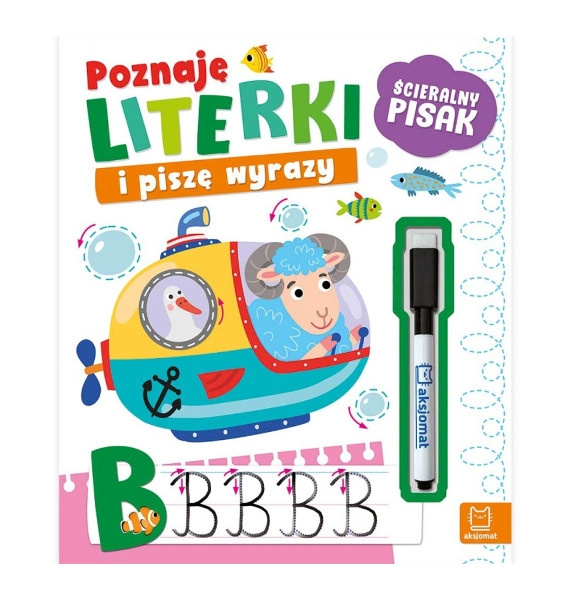 Poznávám písmena a píšu slova – stíratelný fix