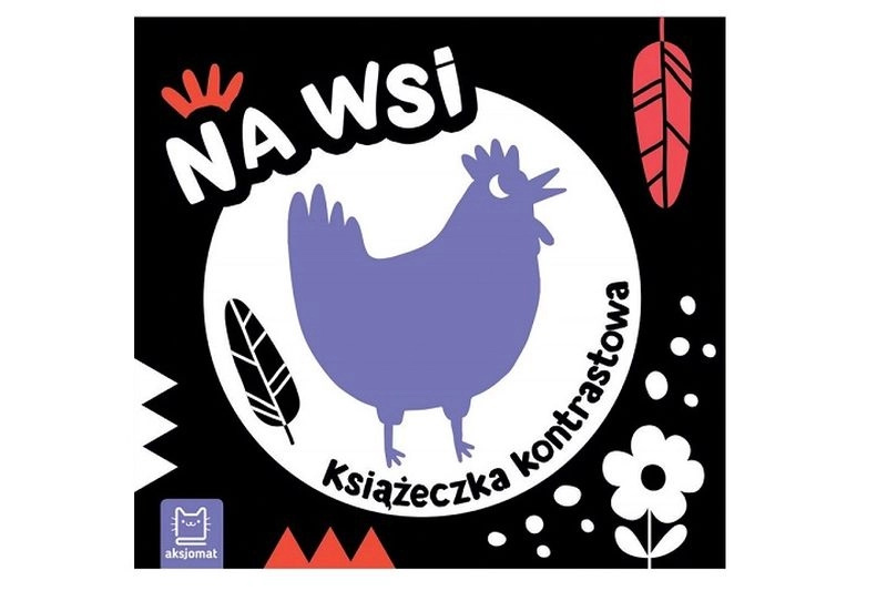 Na wsi kontrastní knížka pro miminka