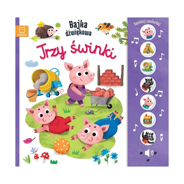 Stiskni a poslouchej: zvuková pohádka Tři prasátka
