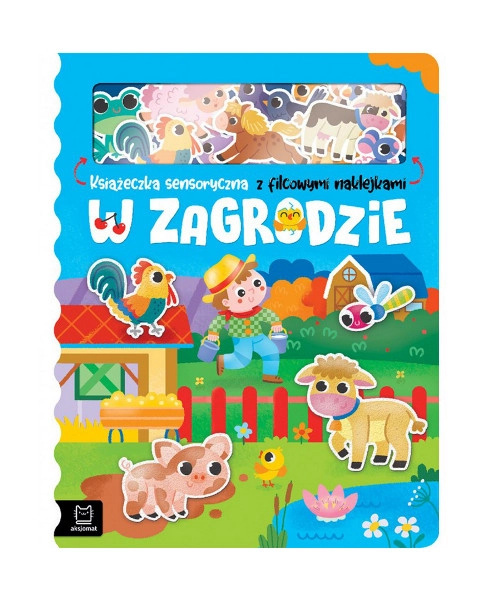 Na statku – smyslová knížka s filcovými samolepkami