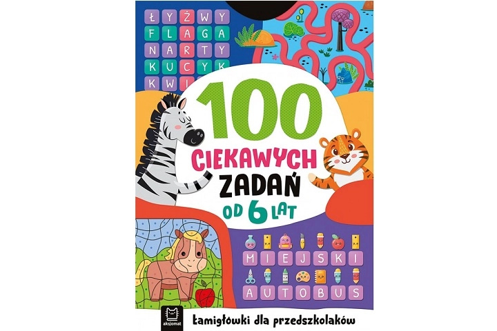 100 zajímavých úkolů – hlavolamy pro předškoláky od 6 let