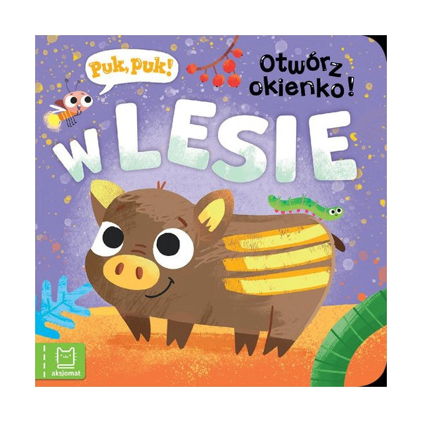 Puk, puk! Otevři okénko! V lese – interaktivní knížka s okénky