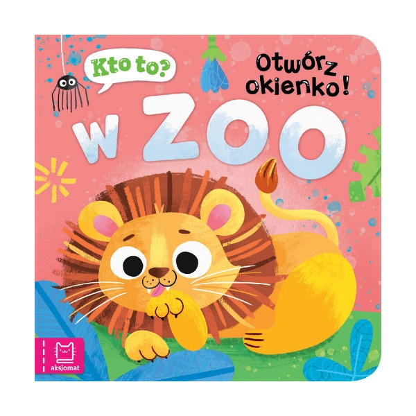Kdo to je? Otevři okénko! V zoo – interaktivní knížka s okénky