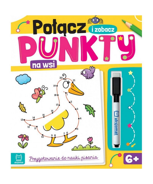 Spoj tečky a objev! Na venkově – pracovní sešit pro předškoláky