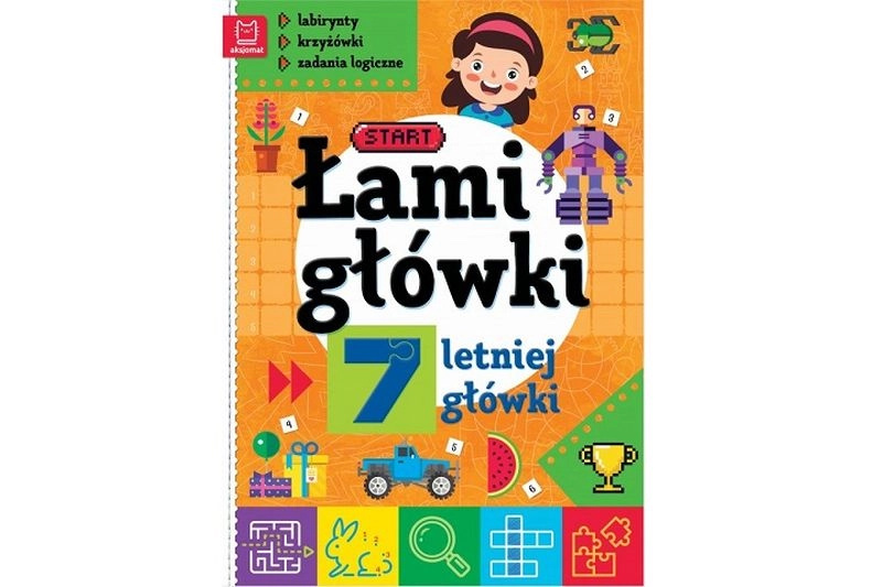 Hlavolamy pro sedmileté děti: labyrinty a křížovky