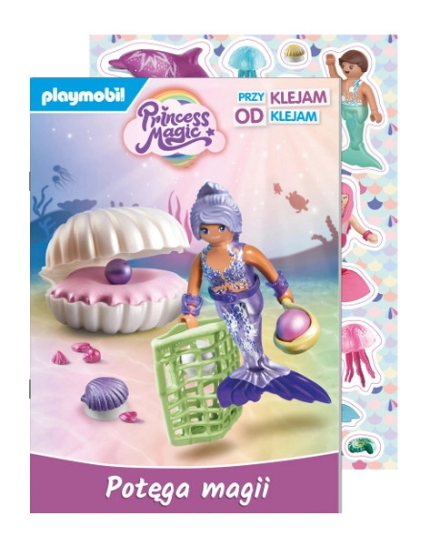 Playmobil Princess Magic – Samolepková kniha: Přilep a odlep