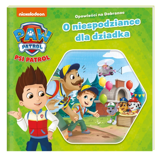 tlapková patrola: pohádka na dobrou noc – překvapení pro dědečka