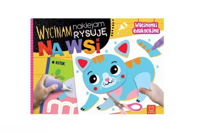 Vyřezávám, lepím, kreslím: na farmě – vzdělávací vystřihovánky