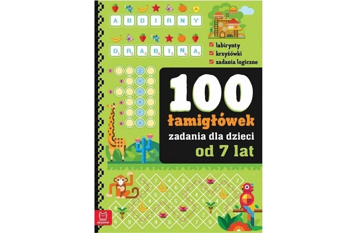 100 hlavolamů a úkolů pro děti od 7 let