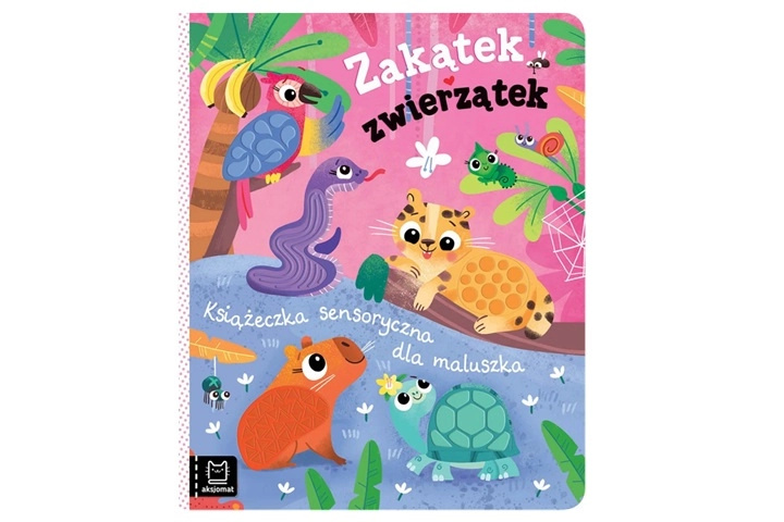 Zakątek zwierzątek – senzorická knížka se silikonovými prvky