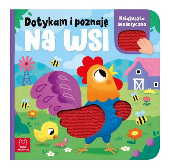 Dotýkám a poznávám: Na statku – smyslová knížka pro děti