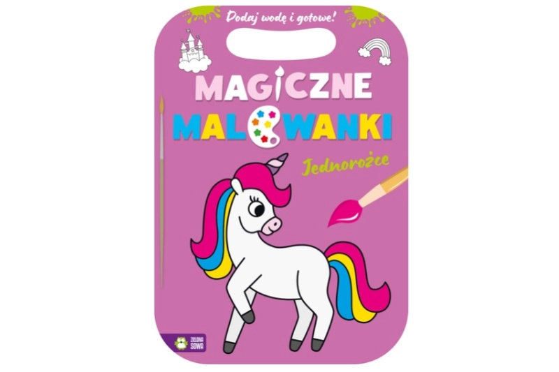 Magiczne malowanki: jednorožci – dětské omalovánky