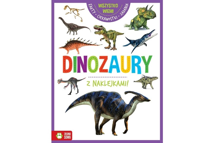 Wszystko wiem! Dinozaury – vzdělávací kniha pro děti