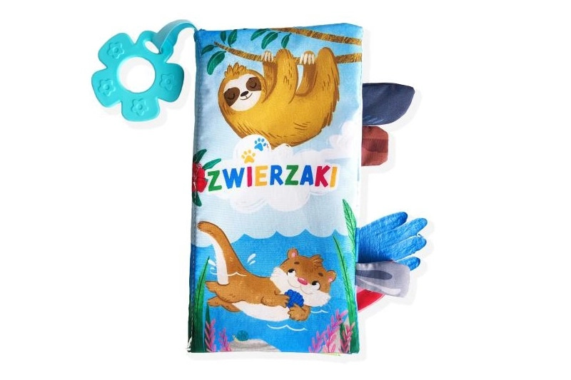 Senzorická látková knížka zvířátka