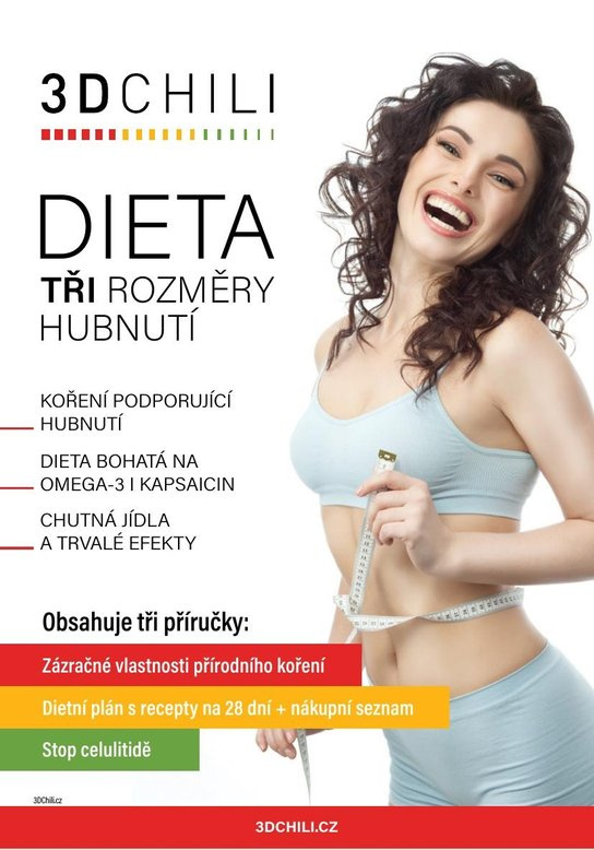Dieta 3D Chili: Tři rozměry hubnutí -  3D Chili