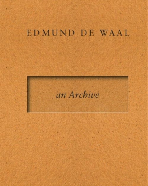 El Croquis Edmund de Waal - an Archive