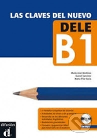 Las claves del nuevo DELE B1 – Libro del al. + CD - kniha z kategorie Jazykové učebnice a slovníky