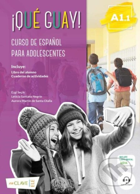 Qué guay! A1.1 - Libro del alumno y actividades - Ezgi Secik - kniha z kategorie Jazykové učebnice a slovníky