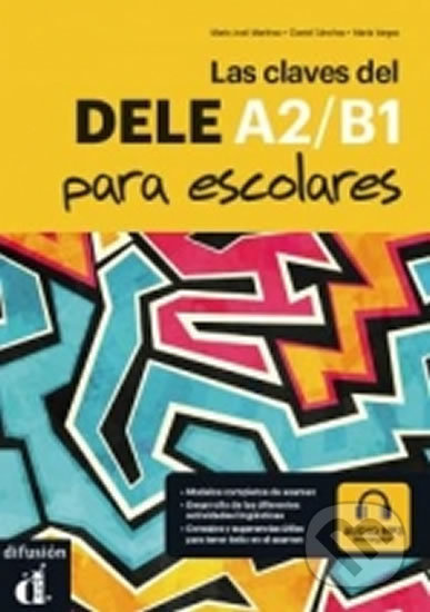 Las claves del nuevo DELE A1-B2 escolar + MP3 online - kniha z kategorie Jazykové učebnice a slovníky