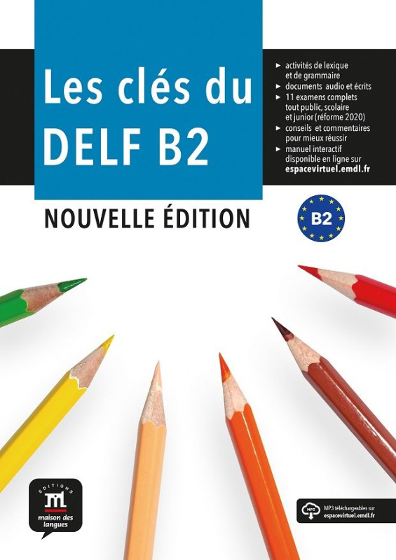 Les clés du Nouveau DELF (B2) (L. de l´éleve + MP3) - kniha z kategorie Odborné a naučné