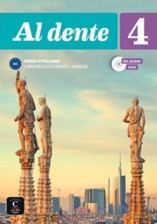 Al dente 4 (B2) – Libro + quad. degli eser. + CD + DVD - kniha z kategorie Jazykové učebnice a slovníky