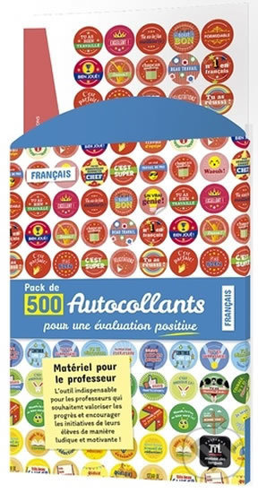 Zoom 1-3 – Pack de 500 autocollants - kniha z kategorie Jazykové učebnice a slovníky